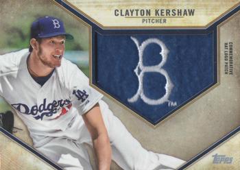 2019 Topps - Retro Hat Manufactured Logo Patches #RHLP-CK Clayton Kershaw Front