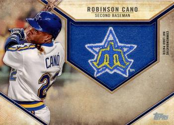 2019 Topps - Retro Hat Manufactured Logo Patches #RHLP-RC Robinson Cano Front