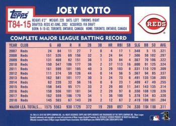 2019 Topps - 1984 Topps Baseball 35th Anniversary #T84-15 Joey Votto Back