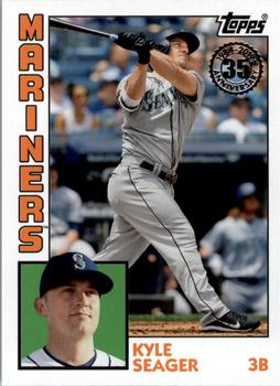 2019 Topps - 1984 Topps Baseball 35th Anniversary #T84-46 Kyle Seager Front