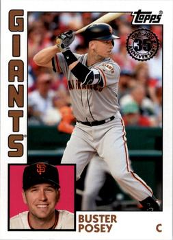 2019 Topps - 1984 Topps Baseball 35th Anniversary #T84-67 Buster Posey Front