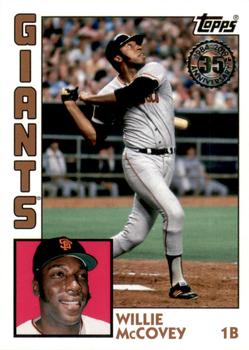 2019 Topps - 1984 Topps Baseball 35th Anniversary #T84-76 Willie McCovey Front