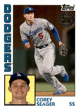 2019 Topps - 1984 Topps Baseball 35th Anniversary #T84-94 Corey Seager Front
