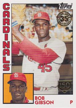 2019 Topps - 1984 Topps Baseball 35th Anniversary 150th Anniversary #T84-17 Bob Gibson Front
