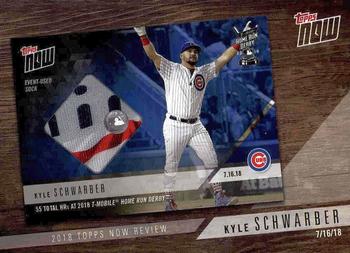 2019 Topps - 2018 Topps Now Review #TN-7 Kyle Schwarber Front