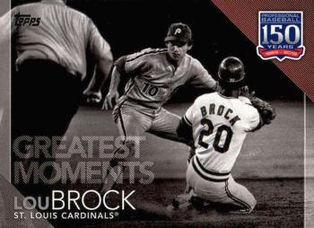 2019 Topps - 150 Years of Professional Baseball #150-29 Lou Brock Front