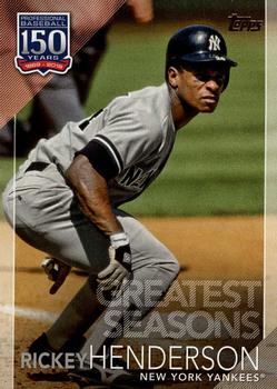 2019 Topps - 150 Years of Professional Baseball #150-106 Rickey Henderson Front