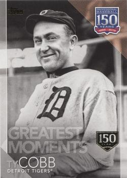 2019 Topps - 150 Years of Professional Baseball 150th Anniversary #150-14 Ty Cobb Front