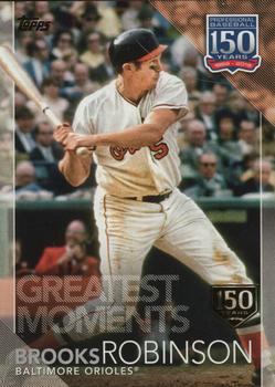 2019 Topps - 150 Years of Professional Baseball 150th Anniversary #150-38 Brooks Robinson Front