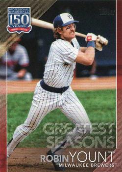 2019 Topps - 150 Years of Professional Baseball Red #150-138 Robin Yount Front