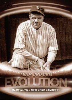 2019 Topps - Evolution Of #EO-7 Babe Ruth / Aaron Judge Front