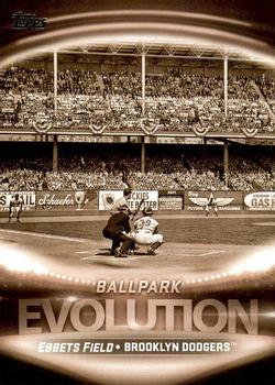 2019 Topps - Evolution Of #EO-15 Ebbets Field / Dodger Stadium Front
