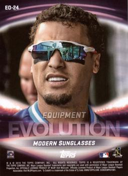 2019 Topps - Evolution Of #EO-24 Vintage Sunglasses / Modern Sunglasses Back
