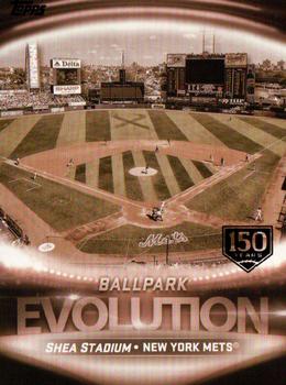 2019 Topps - Evolution Of 150th Anniversary #EO-18 Shea Stadium / Citi Field Front