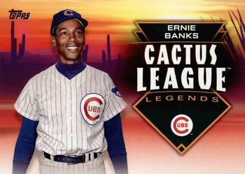 2019 Topps - Cactus League Legends #CLL-1 Ernie Banks Front