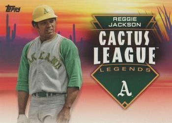 2019 Topps - Cactus League Legends #CLL-9 Reggie Jackson Front