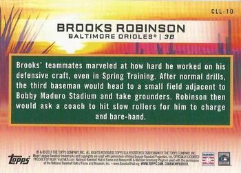 2019 Topps - Cactus League Legends #CLL-10 Brooks Robinson Back