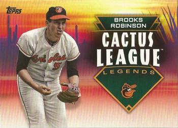 2019 Topps - Cactus League Legends #CLL-10 Brooks Robinson Front