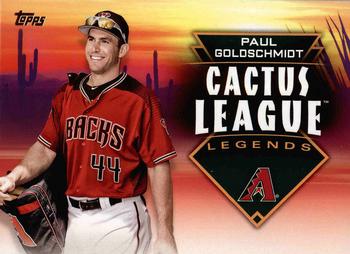 2019 Topps - Cactus League Legends #CLL-12 Paul Goldschmidt Front