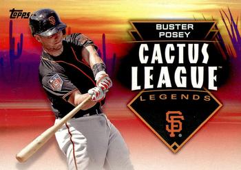 2019 Topps - Cactus League Legends #CLL-13 Buster Posey Front