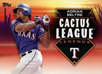 2019 Topps - Cactus League Legends #CLL-15 Adrian Beltre Front