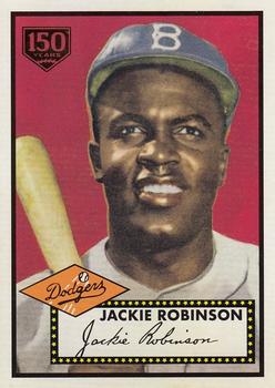 2019 Topps - Iconic Card Reprints 150th Anniversary #ICR-6 Jackie Robinson Front