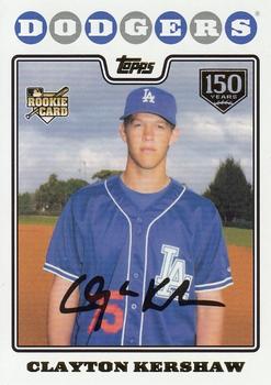 2019 Topps - Iconic Card Reprints 150th Anniversary #ICR-24 Clayton Kershaw Front