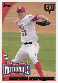 2019 Topps - Iconic Card Reprints 150th Anniversary #ICR-27 Stephen Strasburg Front