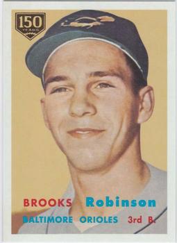 2019 Topps - Iconic Card Reprints 150th Anniversary #ICR-44 Brooks Robinson Front