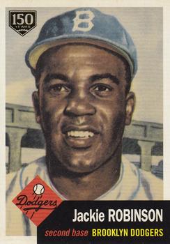 2019 Topps - Iconic Card Reprints 150th Anniversary #ICR-60 Jackie Robinson Front