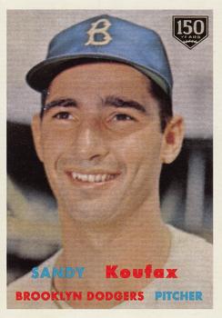 2019 Topps - Iconic Card Reprints 150th Anniversary #ICR-69 Sandy Koufax Front