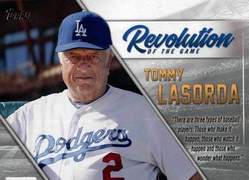 2019 Topps - Revolution of the Game #REV-6 Tommy Lasorda Front