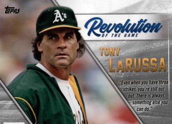2019 Topps - Revolution of the Game #REV-7 Tony LaRussa Front