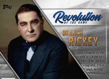 2019 Topps - Revolution of the Game #REV-10 Branch Rickey Front