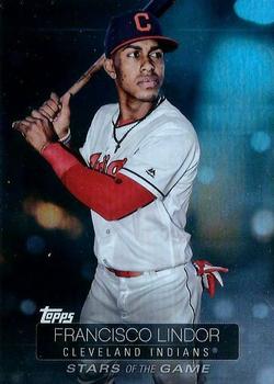 2019 Topps - Stars of the Game #SSB-21 Francisco Lindor Front