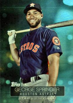 2019 Topps - Stars of the Game #SSB-98 George Springer Front