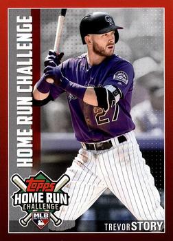 2019 Topps - Home Run Challenge Codes #HRC-25 Trevor Story Front