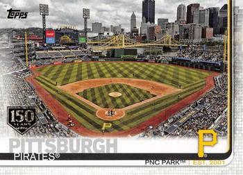 2019 Topps - 150th Anniversary #48 PNC Park Front