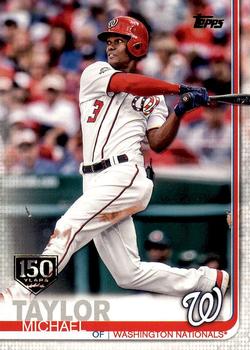 2019 Topps - 150th Anniversary #101 Michael Taylor Front