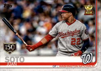 2019 Topps - 150th Anniversary #213 Juan Soto Front