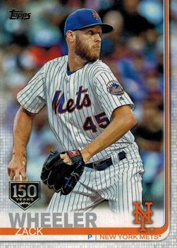 2019 Topps - 150th Anniversary #371 Zack Wheeler Front