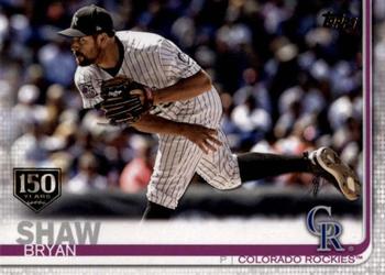2019 Topps - 150th Anniversary #415 Bryan Shaw Front