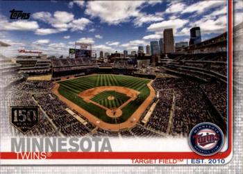 2019 Topps - 150th Anniversary #424 Target Field Front