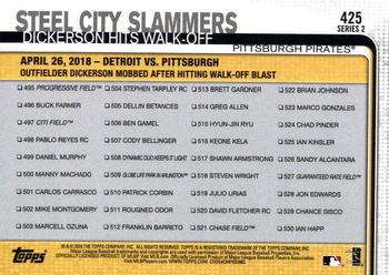 2019 Topps - 150th Anniversary #425 Steel City Slammers Back
