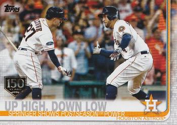 2019 Topps - 150th Anniversary #447 Up High, Down Low Front