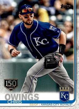 2019 Topps - 150th Anniversary #548 Chris Owings Front