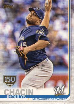 2019 Topps - 150th Anniversary #642 Jhoulys Chacin Front