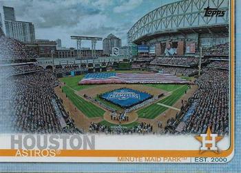 2019 Topps - Rainbow Foil #159 Minute Maid Park Front