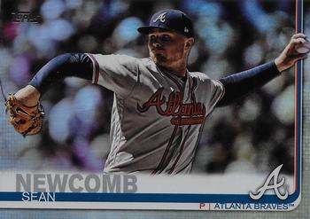 2019 Topps - Rainbow Foil #408 Sean Newcomb Front
