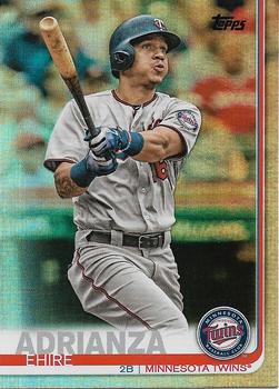 2019 Topps - Rainbow Foil #608 Ehire Adrianza Front